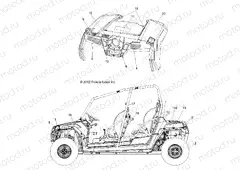 BODY | BODY, DECALS - R13XE76AD/EAI (49RGRDECAL13RZR4)