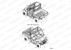 BODY | BODY, DECALS - R151DPD1AA/2D (700039)