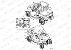 BODY | BODY, DECALS - R16RGE99A7/AE/AV (700803)