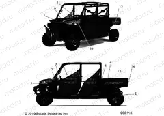 BODY | BODY, DECALS - R20T6A99A1/B1/E99A9/AM/AS/B9/BM/BS (900116)