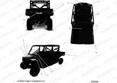 BODY | BODY, DECALS - R21T6E99A9/AG/AP/B9/BG/BP (900268)
