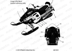 BODY | BODY, DECALS - S20CED5BSL/BSU ALL OPTIONS (600852)
