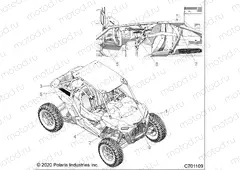 BODY | BODY, DECALS, STANDARD - Z20PAL92LG/G92LG (C701109)