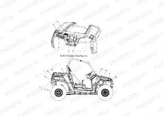 BODY | BODY, DECALS - Z15VHA57AJ/E57AS/AK (49RGRDECAL15RZR570)