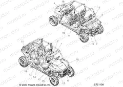 BODY | BODY, DECALS - Z20A4E99AH/BH/LH (C701108)
