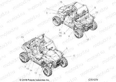 BODY | BODY, DECALS - Z20ASS99C2/CH (C701079)