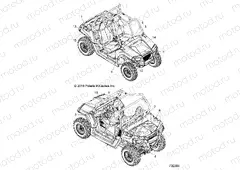 BODY | BODY, DECALS - Z20CHA57A2/E57AM (702396)