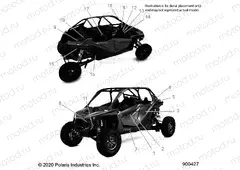 BODY | BODY, DECALS - Z22RME2KAG/BG/K2KAN/BN (900427)