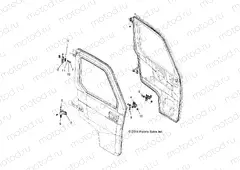 BODY | BODY, DOOR MOUNTING - D152DPD1AJ/2M (49BRUTUSDOORMTG15DM)
