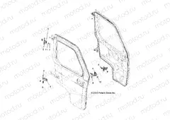 BODY | BODY, DOOR MOUNTING - R15RTA/E87A2 (49RGRDOORMTG13M)