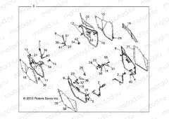 BODY | BODY, DOOR - R13XT9EAL (49RGRDOOR13JAGX)