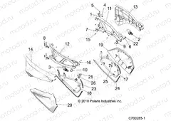 BODY | BODY, DOORS, FRONT - Z20N4E99AL/BL/M99AL (C700285-1)