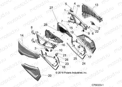 BODY | BODY, DOORS, FRONT - Z20N4K99AF/AK/BF/BK (C700333-1)