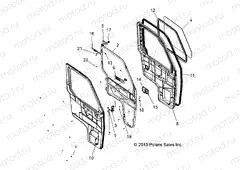 BODY | BODY, DOORS - R152DPD1AA (49BRUTUSDOOR13M)