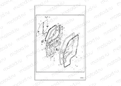 BODY | BODY, DOORS, RH - D16B4PD1AJ (700642)
