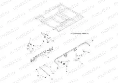 BODY | BODY, DUMP BOX LEVER and SHOCK MOUNTING - A15S6A76FA (49ATVBOXMTG116X6)