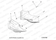 BODY | BODY, EXHAUST COVER SHIELD - A20SLZ95AE