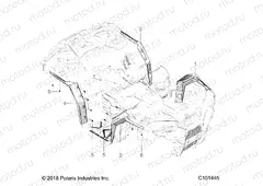 BODY | BODY, FENDER FLARES - A21SXV95AG/CAG (C101445)