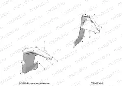 BODY | BODY, FENDER FLARES, FRONT - G20GMD99AP/AG (C700830-3)