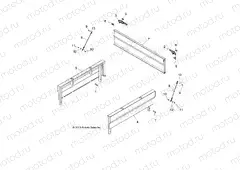 BODY | BODY, FLATBED W/SIDE - L14U2APEFA (49LEVSIDES14EM)