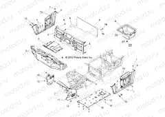 BODY | BODY, FLOOR and FENDERS - R13TH90DG (49RGRMOLDINGS13900D)