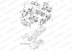BODY | BODY, FLOOR and FENDERS - R13WH50AG/AH/AR/AX (49RGRMOLDINGS11500CREW)