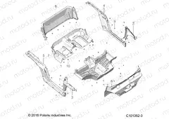 BODY | BODY, FLOOR AND ROCKER PANELS - A23HZB15A1/A4/B1/B4  (C101382-3)