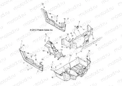 BODY | BODY, FLOOR and ROCKER PANELS - R13VH76AC/AD/AN/AS/EAI (49RGRFLOOR12RZRS)