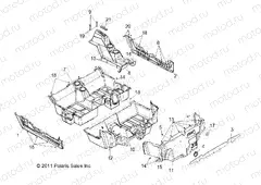 BODY | BODY, FLOOR and ROCKER PANELS - R13XT87AA/9EAK (49RGRFLOOR12RZRXP4)