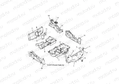 BODY | BODY, FLOOR and ROCKER PANELS - Z15VDE99FV (49RGRFLOOR14RZR1KI)