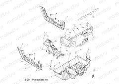 BODY | BODY, FLOOR and ROCKER PANELS - Z15VHA57AJ/E57AS/AK (49RGRFLOOR12RZR600)