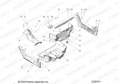 BODY | BODY, FLOOR and ROCKER PANELS - Z20CHA57K2 (49RGRFLOOR12RZR600)