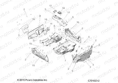 BODY | BODY, FLOOR and ROCKER PANELS - Z21A5A87B2/P87B5/K87B4/SA87B2(C701023-2)