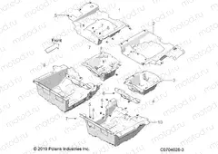 BODY | BODY, FLOOR PANELS, REAR - Z22RME2KAG/BG/K2KAN/BN (C0704028-3)