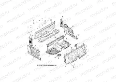 BODY | BODY, FLOOR, REAR - R15RUA87/E87/YAA/ZAC ALL OPTIONS (49RGRFLOOR15CREWRR)
