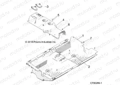 BODY | BODY, FLOOR, REAR - Z20N4E99AC/AL/AN/BC/BL/BN/M99AL/K99AF/AK/BF/BK (C700286-1)