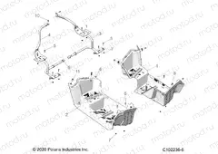 BODY | BODY, FOOTWELLS - A23SDE57P4 (C102236-6)