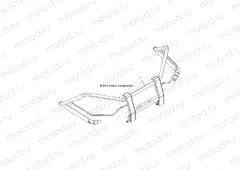 BODY | BODY, FRONT BRUSH GUARD - R15RTA/E87A5 (49RGRBRUSHGUARD15900XP)