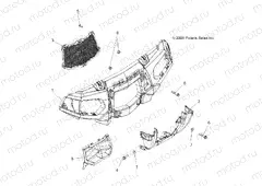 BODY | BODY, FRONT BUMPER and MOUNTING - A10ZX55AL/AT/AX (49ATVBUMPER10SPXP550)