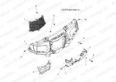 BODY | BODY, FRONT BUMPER and MOUNTING - A13DN5EFL (49ATVBUMPER11SPXP850)