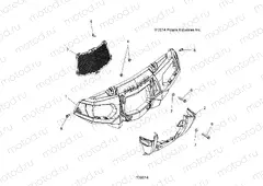 BODY | BODY, FRONT BUMPER and MOUNTING - A15SXE85FI (49ATVBUMPER1585FEU)