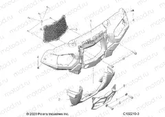 BODY | BODY, FRONT BUMPER and MOUNTING - A20SXN85A8/CA8 (C102210-3)