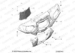 BODY | BODY, FRONT BUMPER and MOUNTING - A20SYE95KH (C102274-2)