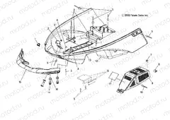 BODY | BODY, FRONT BUMPER and NOSEPAN - S20WAA1ASA/AEA (49SNOWBUMPER11120)