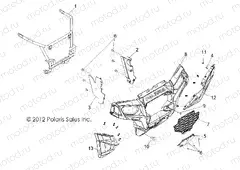 BODY | BODY, FRONT BUMPER - R13JT9EFX (49RGRBUMPER13RZRXP900I)