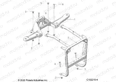 BODY | BODY, FRONT BUMPER SUPPORT - A21SXN85A4 (C102210-4)