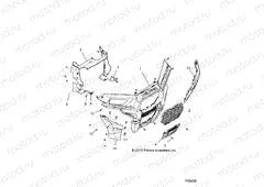 BODY | BODY, FRONT BUMPER - Z16VDE92NH/NW (700435)