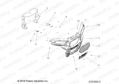 BODY | BODY, FRONT BUMPER - Z20A5K87BG (C701023-3)