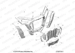BODY | BODY, FRONT BUMPER - Z20PAE92AC/BC/F92AC/LC (C700730-3)