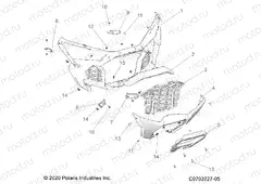 BODY | BODY, FRONT BUMPER - Z22RME2KAG/BG/K2KAN/BN (C0703727-05)
